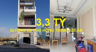 Mặt tiền đường D2 – Phú Hồng Thịnh 6 – 3.3 Tỷ